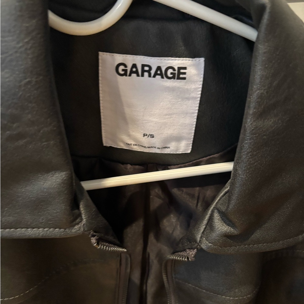 Leather jacket